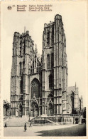 BELGIQUE - Bruxelles - Eglise Sainte Gudule - Cartes Postales Anciennes - Bauwerke, Gebäude