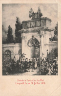 BELGIQUE - Bruxelles - Entrée à Bruxelles Du Roi Léopold 1er - 21 Juillet 1831 - Animé - Carte Postale Ancienne - Autres & Non Classés