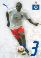 AK Timothee Atouba Hamburger SV 09-10 HSV Ajax Amsterdam FC Basel Neuchâtel CAF FECAFOOT Fußball Kamerun Cameroun CAF - Handtekening