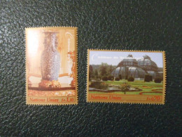 NATIONS-UNIES GENEVE YT  370/371 LE CHATEAU DE SCHONBRUNN** - Unused Stamps