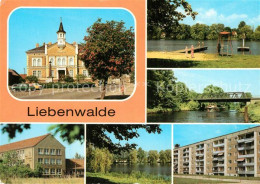 43353212 Liebenwalde Rathaus Marktplatz Schwimmbad Vosskanal Liebenwalde - Liebenwalde