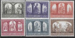 1966 VATICAN 451-56 ** Christianisme En Pologne, Vierge Noire - Unused Stamps