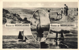 BELGIQUE - Bonjour De Middelkerke - Multivues  -  Cartes Postales Anciennes - Middelkerke