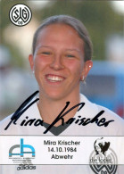 Autogramm AK Mira Krischer SG Wattenscheid 09 Frauen 04-05 Damen SG Lütgendortmund Fußball Bochum Women Fútbol Femenino - Authographs