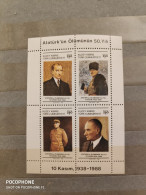 1988	Turkey	Ataturk (F71) - Ongebruikt