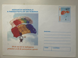 România 127/2000 Parachute Fallschirmspringer - Paracadutismo