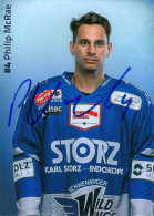 Autogramm Eishockey Philip Phil McRae Schwenninger Wild Wings 18-19 Orli Znojmo TBK Tappara Espoo Villingen-Schwenningen - Sports D'hiver