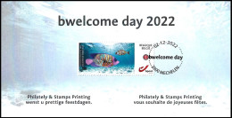 DUOSTAMP/MYSTAMP° - Event Card Bpost - Collection / Collectie / Sammlung - 2023 - Variante B Welkom Day 2022 - Briefe U. Dokumente