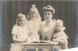 FAMILLES ROYALES - Les Princesses Charles, Stéphanie, Marie Antoinette Et Le Prince Albrecht - Carte Postale Ancienne - Familles Royales