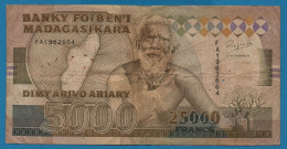 MADAGASCAR 25.000 Francs / 5.000 Ariary ND (1993) # FA1962664 P# 74Aa - Madagascar