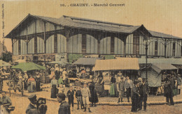 CPA - Chauny - Marché Couvert - Chauny