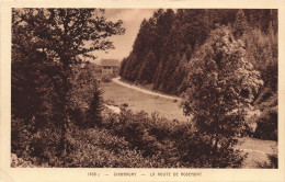 FRANCE - Giromagny - La Route De Rosemont - Carte Postale Ancienne - Giromagny