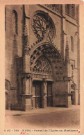 FRANCE - Riom - Portail De L'Eglise Du Marthuret - Cartes Postales Anciennes - Riom