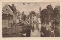 BELGIQUE - Bruges - Quai Vert - Cygnes - Pont - Cartes Postales Ancienne - Brugge