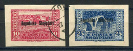 Albanien, 1925, XI, XII, Gestempelt - Albania