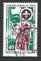 NIGER. N°246 De 1971 Oblitéré. Jamboree De Tokyo. - Used Stamps
