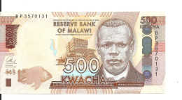MALAWI 500 KWACHA 2017 UNC P 66 B - Malawi