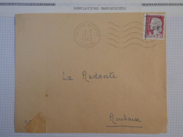 S31 ALGERIE BELLE LETTRE  1962 PETIT BUREAU SAOUDA  +E A MANUSCRIT (FACTEUR ) SUR TAXES+AFF. INTERESSANT+ + - Lettres & Documents