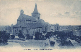 FRANCE - Granville - L'Eglise Notre Dame - Cartes Postales Ancienne - Granville