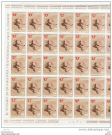 REPUBBLICA:  1966  UNIVERSIADI  INVERNALI  -  S. CPL. 3  VAL. FGL. 40  N. -  SASS. 1014/16 - Full Sheets