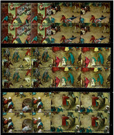 1967 1437/1442** In 4erblocs (facial 3.5€) :Pieter Bruegel De Oudere - Unused Stamps