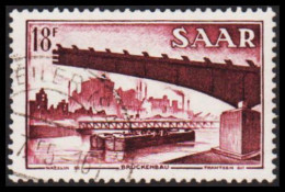 1952-1955. Saar. Industry 18 F.  (MICHEL 330) - JF538256 - Oblitérés