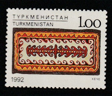 TURKMENISTAN - N°9 ** (1992) Tapis - Turkmenistan