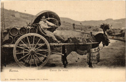 PC ITALY ROMA CARRO DA VINO (a4859) - Transportes