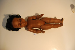 C123 Ancienne Petite Poupée Africaine - Dolls