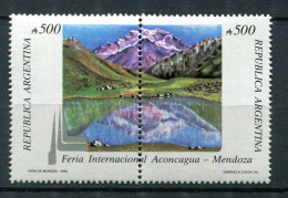 Argentine ** 1713/1714 Se Tenant - Foire Aconcagua à Mendoza - Ongebruikt