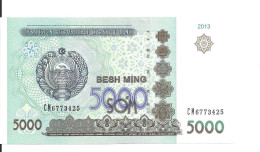 OUZBEKISTAN 5000 SUM 2013 UNC P 83 - Usbekistan