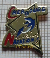 PAT14950 CN CHERBOURG  NATATION     DAUPHIN  Dpt 50 MANCHE - Swimming
