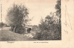 BELGIQUE - Nieuport - Pont De La Coupe-Gorge - Carte Postale Ancienne - Nieuwpoort