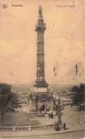 BELGIQUE - Bruxelles - Colonne Du Congrès - Animé - Cartes Postales Ancienne - Monuments, édifices