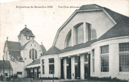 BELGIQUE - Exposistion De Bruxelles 1910 - Pavillon Allemand - Cartes Postales Ancienne - Universal Exhibitions