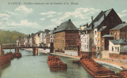 BELGIQUE - Namur - Vieilles Maisons Sur La Sambre Et Le Musée - Colorisé - Cartes Postales Ancienne - Namur