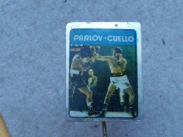 Badge Z-52-1 - BOX, BOXE, BOXING MATE PARLOV - CUELLO - Boxing
