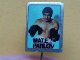 Badge Z-52-1 - BOX, BOXE, BOXING MATE PARLOV, YUGOSLAVIA - Boxing