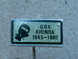 Badge Z-52-1 - BOX, BOXE, BOXING CLUB KIKINDA, SERBIA - Boxeo