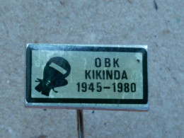 Badge Z-52-1 - BOX, BOXE, BOXING CLUB KIKINDA, SERBIA - Boxing