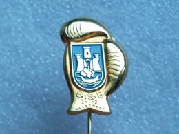 Badge Z-52-1 - BOX, BOXE, BOXING ASSOCIATION BELGRADE, BEOGRAD, SERBIA - Boxen