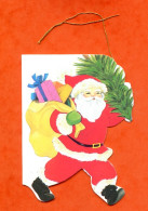 Etiquette Cadeau Pere Noel Mini Carte 5 - Kerstmannen