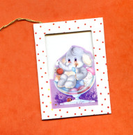 Etiquette Cadeau  Mini Carte 4 Pour Cadeaux - Kerstmannen