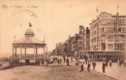 BELGIQUE - La Panne - La Digue - Carte Postale Ancienne - De Panne