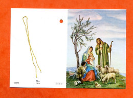 Etiquette Cadeau  Noel Mini Carte Religion 2 Pour Cadeaux - Babbo Natale