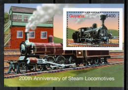 Guyana 2004 Guayana / Railways Trains MNH Trenes Züge / Cu20330  8-11 - Treni