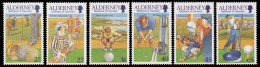 Alderney 2001 - Mi-Nr. 173-178 ** - MNH - Golf - Alderney
