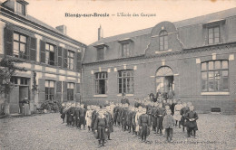 BLANGY-sur-BRESLE (Seine-Maritime) - L'Ecole Des Garçons - Ecrit (2 Scans) Félix, 2 Rue Turbigo à Paris 1er - Blangy-sur-Bresle