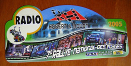 Plaque De Rallye 7 ° RALLYE  NATIONAL DES IMAGES 2005  Sport Automobile   88 Vosges - Targhe Rallye