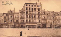 BELGIQUE - Heyst-sur-Mer - Hôtel Astoria - Lion D'or - Carte Postale Ancienne - Heist